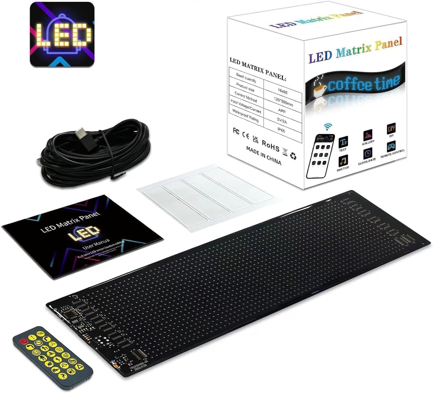 LEDライト 車・トラック用 【ヘッドライトレンズカバーヘッドライトランプシェードシェルレンズランプシェードレクサス】 DIYテキストパターンダイナミックスマートカラフルアイランプソフトスクリーン、窓用アプリコ