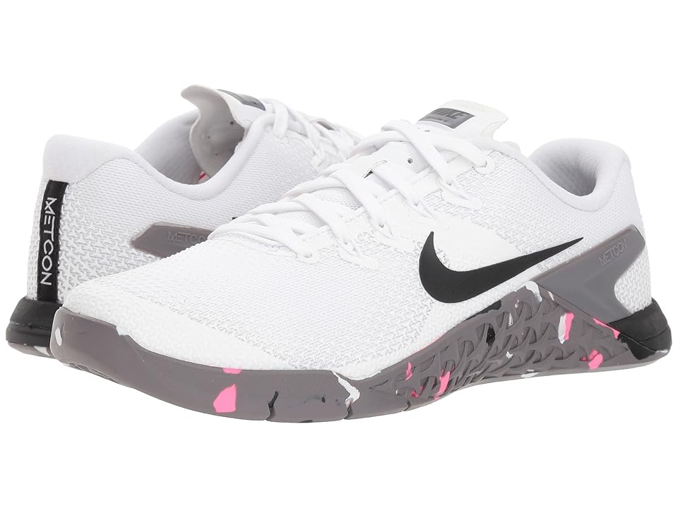 

Nike Metcon 4 (White/Black/Gunsmoke/Pink Blast) Women's Shoes