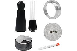 58mm Espresso Wdt Tool Espresso Puck Screen Distributor Barista Kit