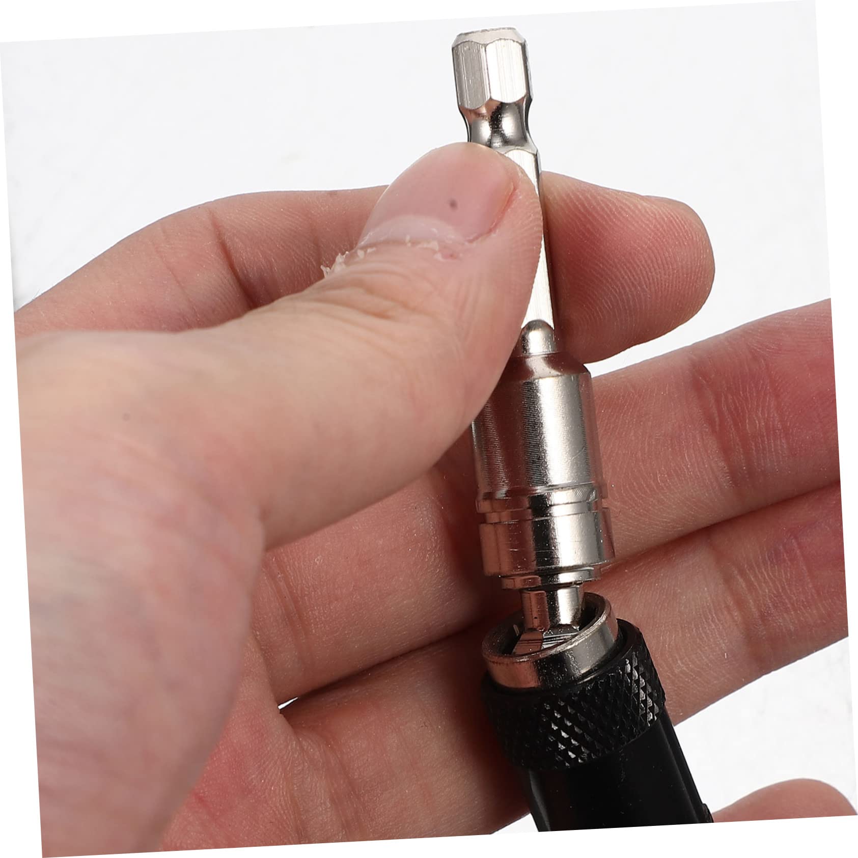 Uonlytech 3pezzi Prolunga Flessibile Per Punte Da Trapano Con Supporto Magnetico Adattatore Per Angoli Stretti e Rotazione Facile Installazione e Massima Stabilità Della Punta