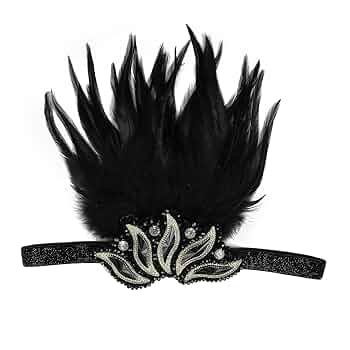 vintage ヘッドドレス Amazon.co.jp: 1920年代フラッパーヘッドドレスヴィンテージ