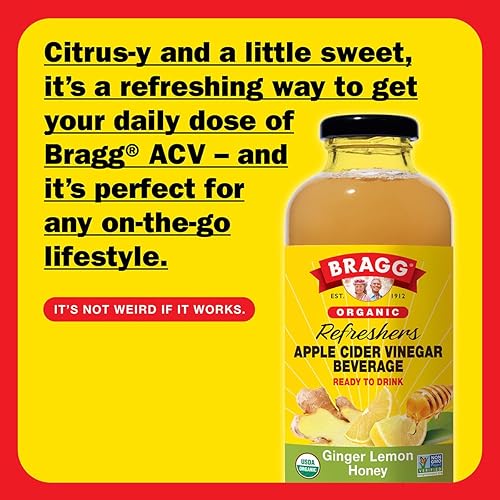 Miniatura 9 de Bragg Bebida de vinagre de sidra de manzana orgánica canela de manzana  16oz paquete de 2