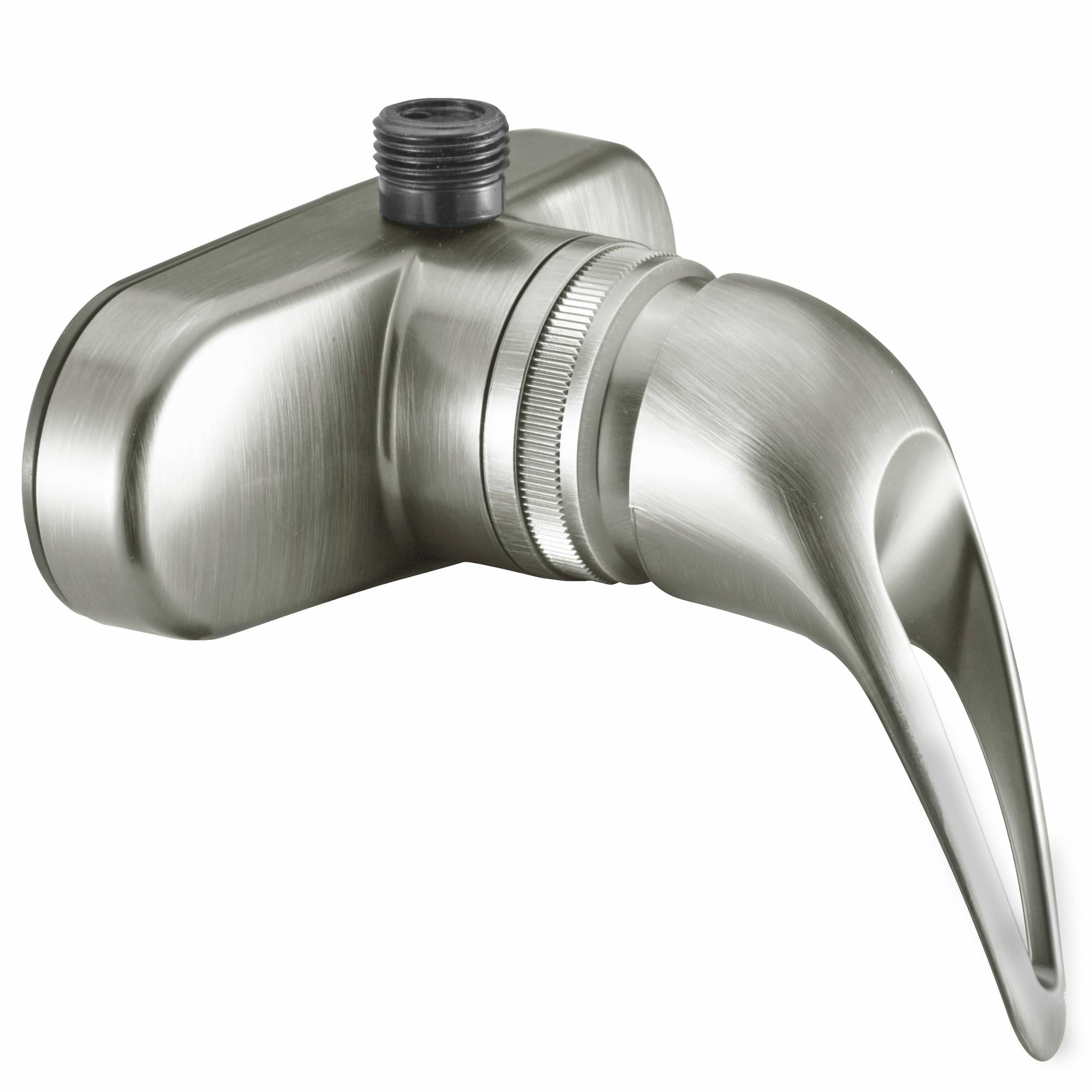 Válvula desviadora para grifo de ducha de una sola palanca Dura Faucet para vehículos recreativos - Para: vehículos recreativos, casas rodantes, quinta rueda, remolcables (níquel satinado cepillado)