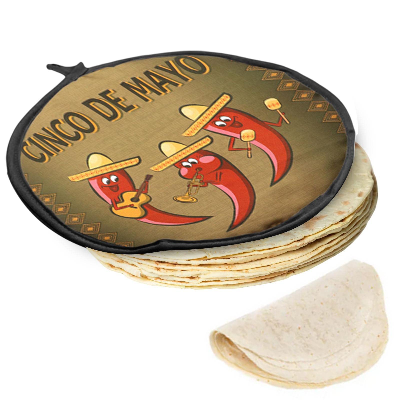 Buy Caneem Tortilla Warmer Pouch 12 Inch Tortilla Insulated Pouch Insulated Mexican Tortilla