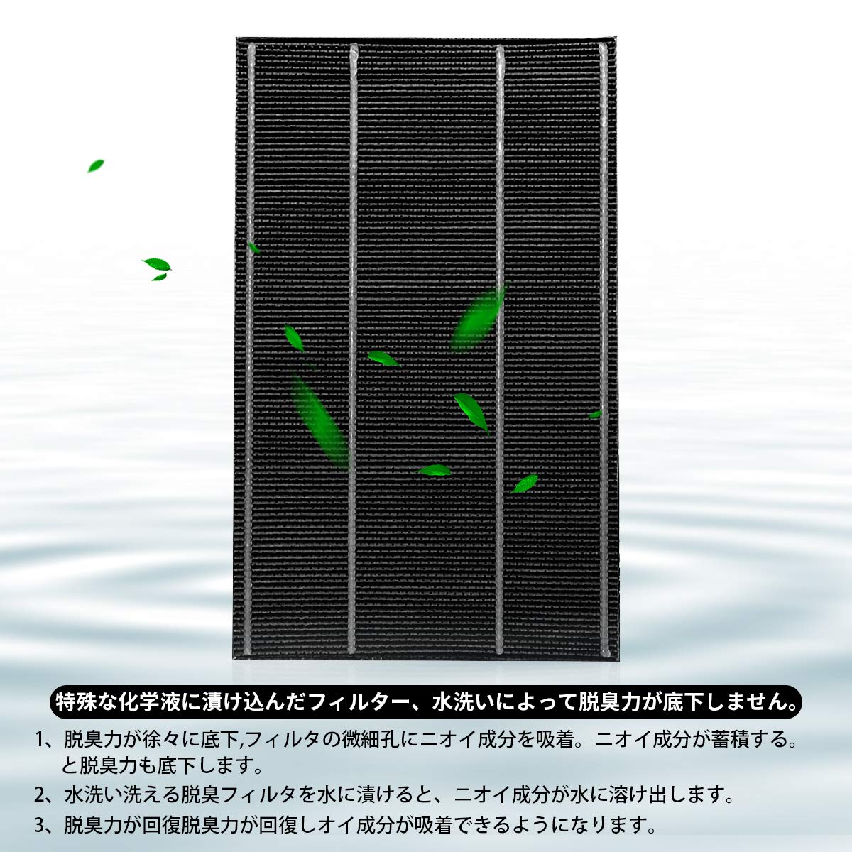 Amazon.co.jp: 2803370172 シャープ加湿空気清浄機用 洗える脱臭