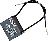 Vista 37 de HQRP Condensador compatible con ventilador de techo Hampton Bay 4uf+5uf+6uf de 5 cables CBB61 con certificación UL