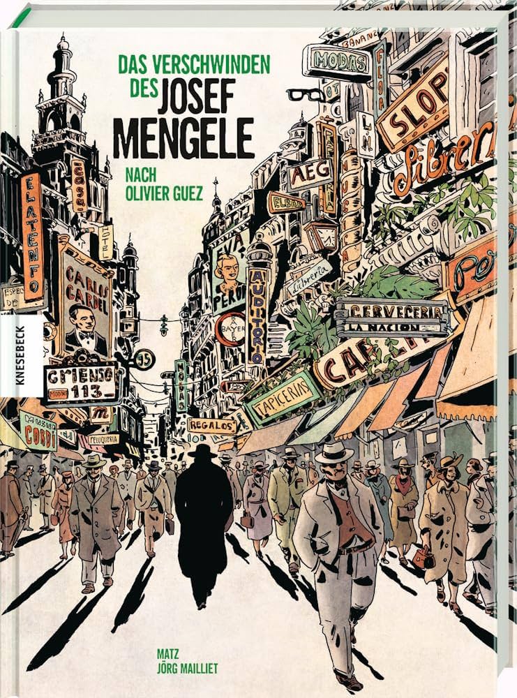 Amazon.com: Das Verschwinden des Josef Mengele: Graphic Novel nach