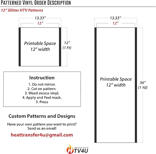 Miniatura 7 de Vinilo de transferencia de calor con estampado de temática estadounidense con purpurina (horizonte abstracto de la bandera de Estados Unidos, 12