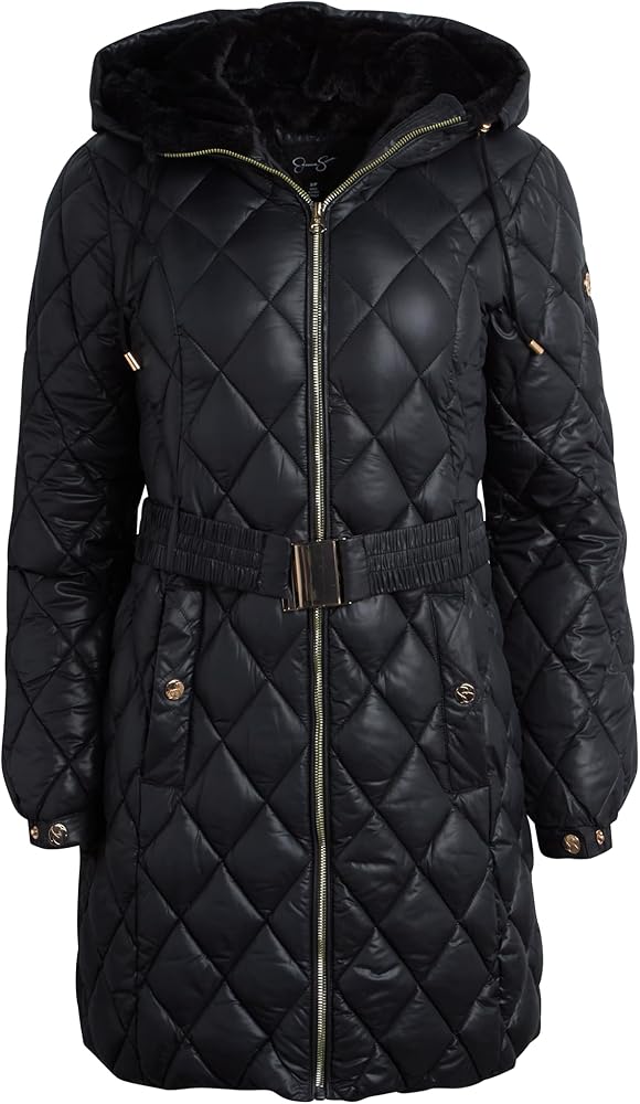 Reversible Puffer Jacket Women Jessica Simpson Women's Quilted
