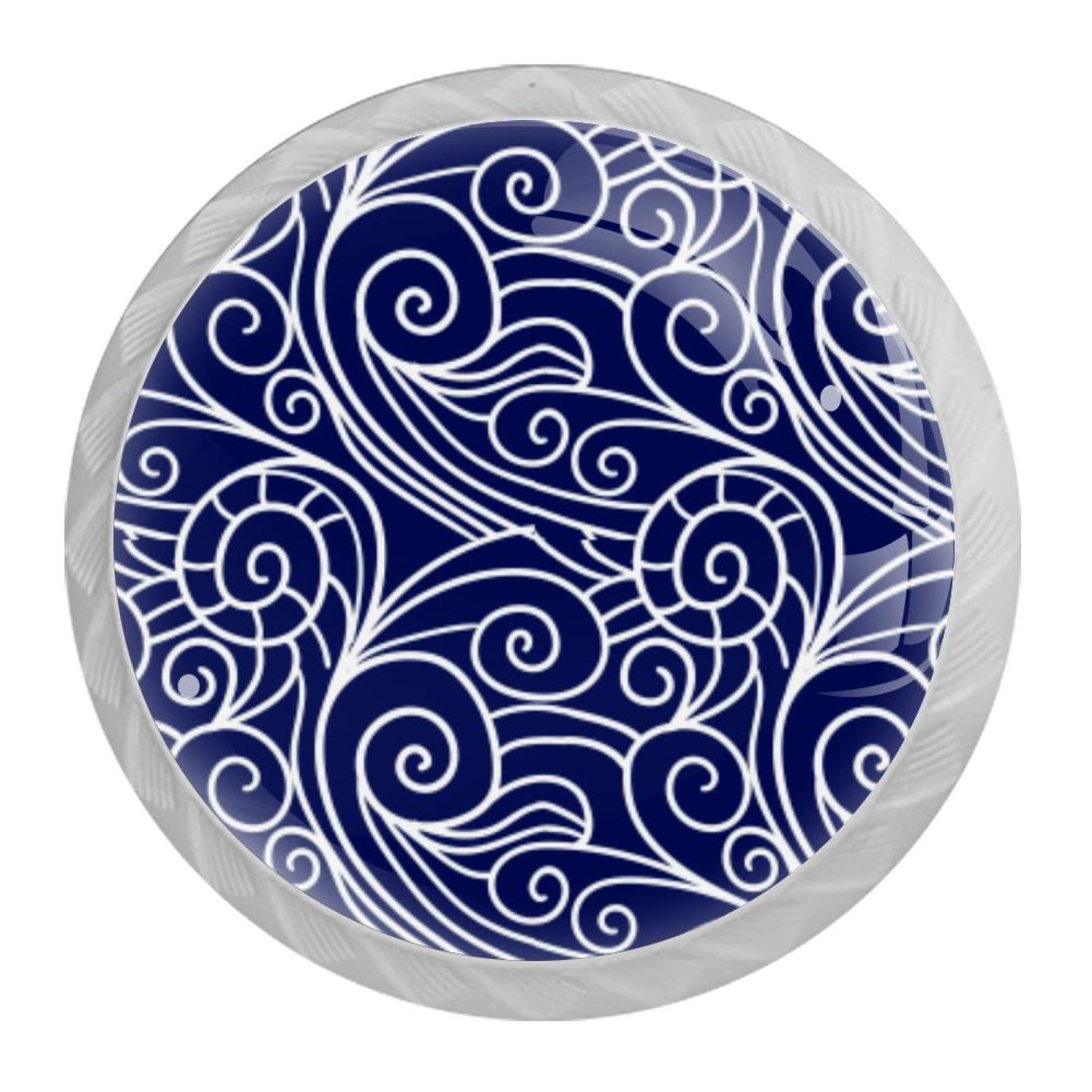 Tqmspg Multi09 4 Pieces Drawer Pulls Chinese Clouds Pattern Door Knobs Dresser Handles For Kitchen Wardrobe Cupboard Hardware Furniture