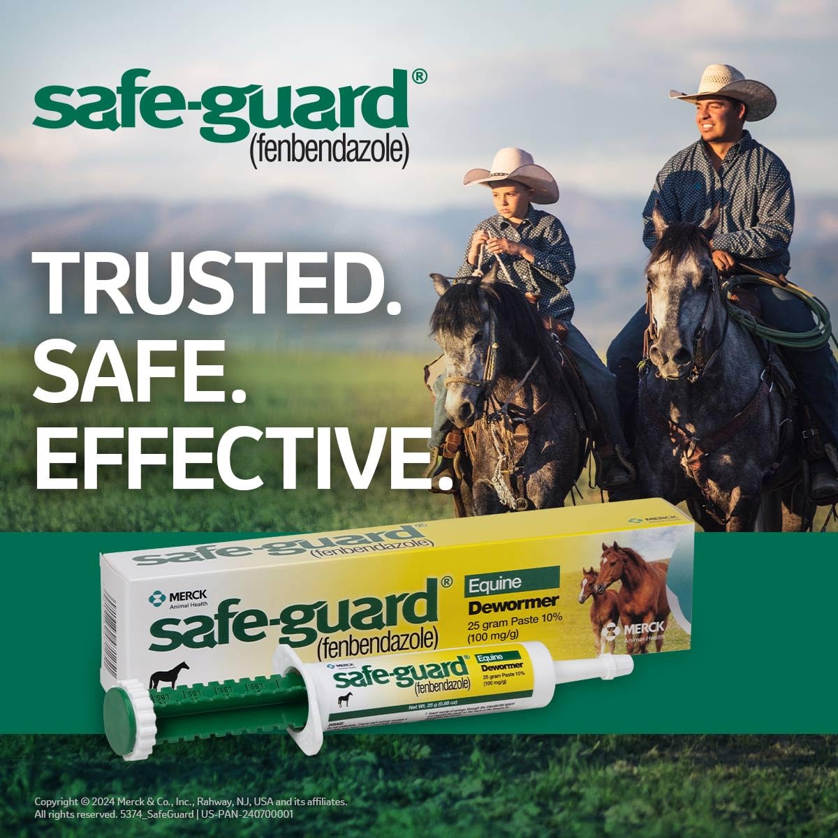 Merck Animal Safe Guard 25 Gram Paste Equine Dewormer product thumbnail 8