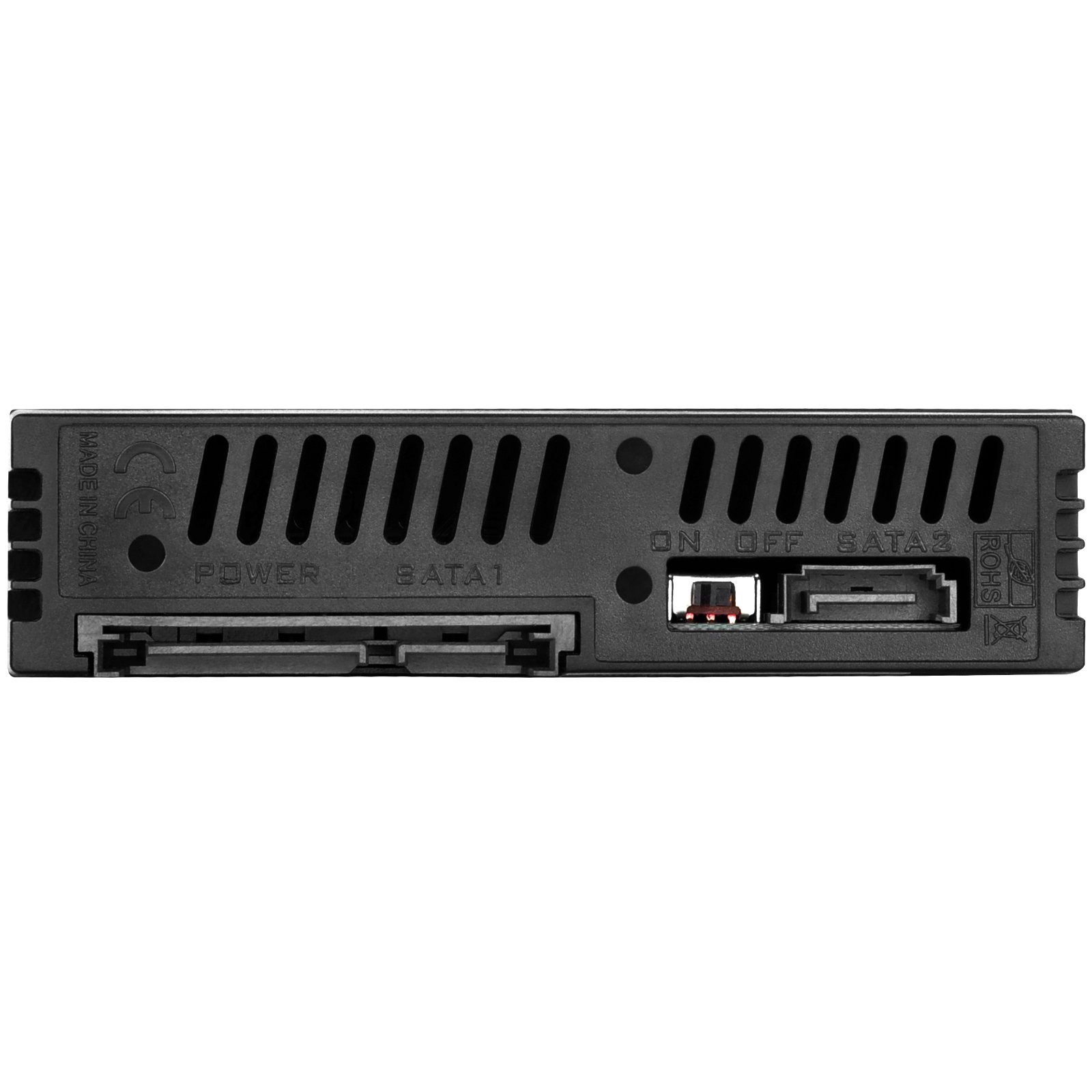 SilverStone SST-FS202B – aluminiowa taca bez tacy przenośna płyta montażowa / wewnętrzna obudowa dysku twardego do 2 x 2,5 cala SAS/SATA HDD lub SSD, pasuje do każdej kieszeni na dysk 3,5 cala, z zamkiem, czarna