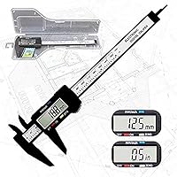 YKLSXKC Digital Calipers 0-6 Inch Electronic Vernier Caliper LCD Inch/MM Conversion for Jewelry 3D Printing DIY