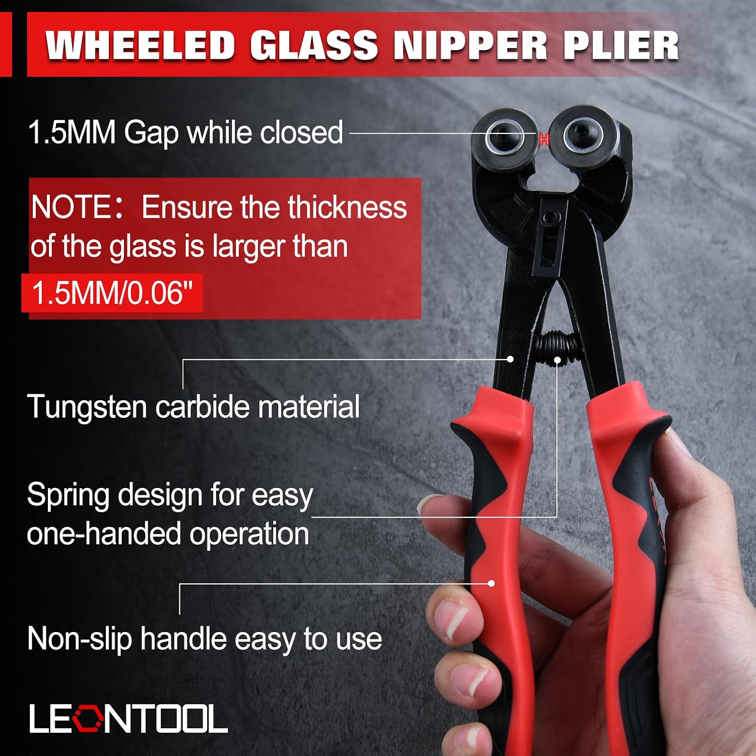 9 Pcs Heavy Duty Glass Running Breaking Pliers and Class Cutters Tools Kit with Replacement Cutting Wheel Engraving Pen Glass Cutter Kit for Stained Glass Tiles Mosaic Cutting