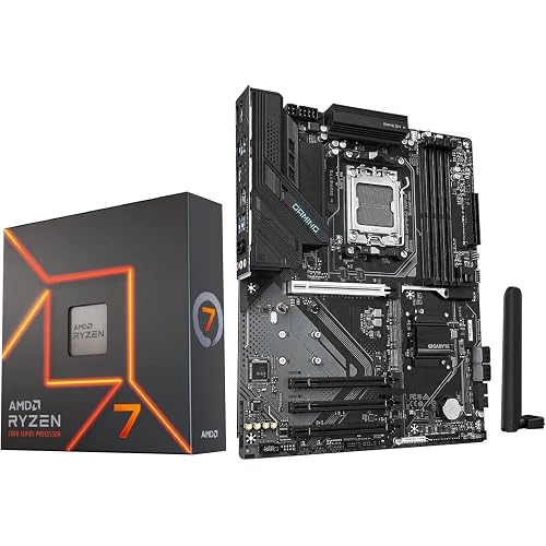 Micro Center AMD 7700X Processor with GIGABYTE B850 Gaming WiFi Motherboard