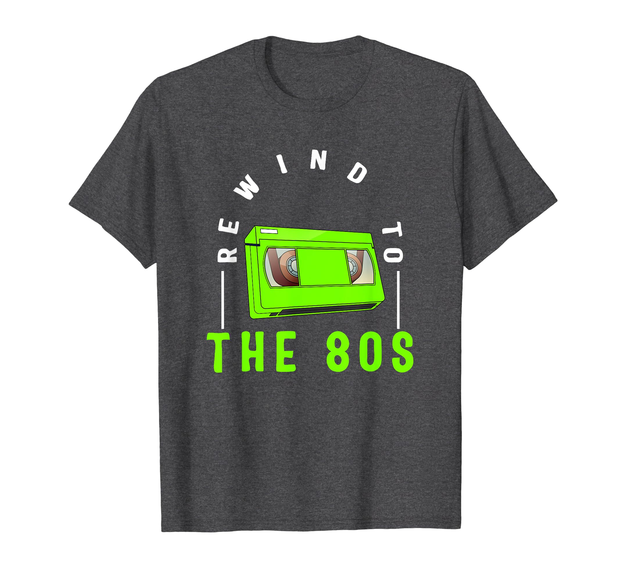Aesthetic by KnowWhy Tees Co.VHS Rewind To 80's VHS Lover Vintage Nostalgia Classic Movie T-Shirt