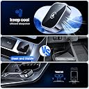 Teeran 2-in-1 Wireless CarPlay & Android Auto Adapter,Convert Wired to Wireless CarPlay Adapter,No Delay and Stable Control Mini Size with Extension Cable USB-C&Type-C,Supports 1000+ Car's Model Use gallery image