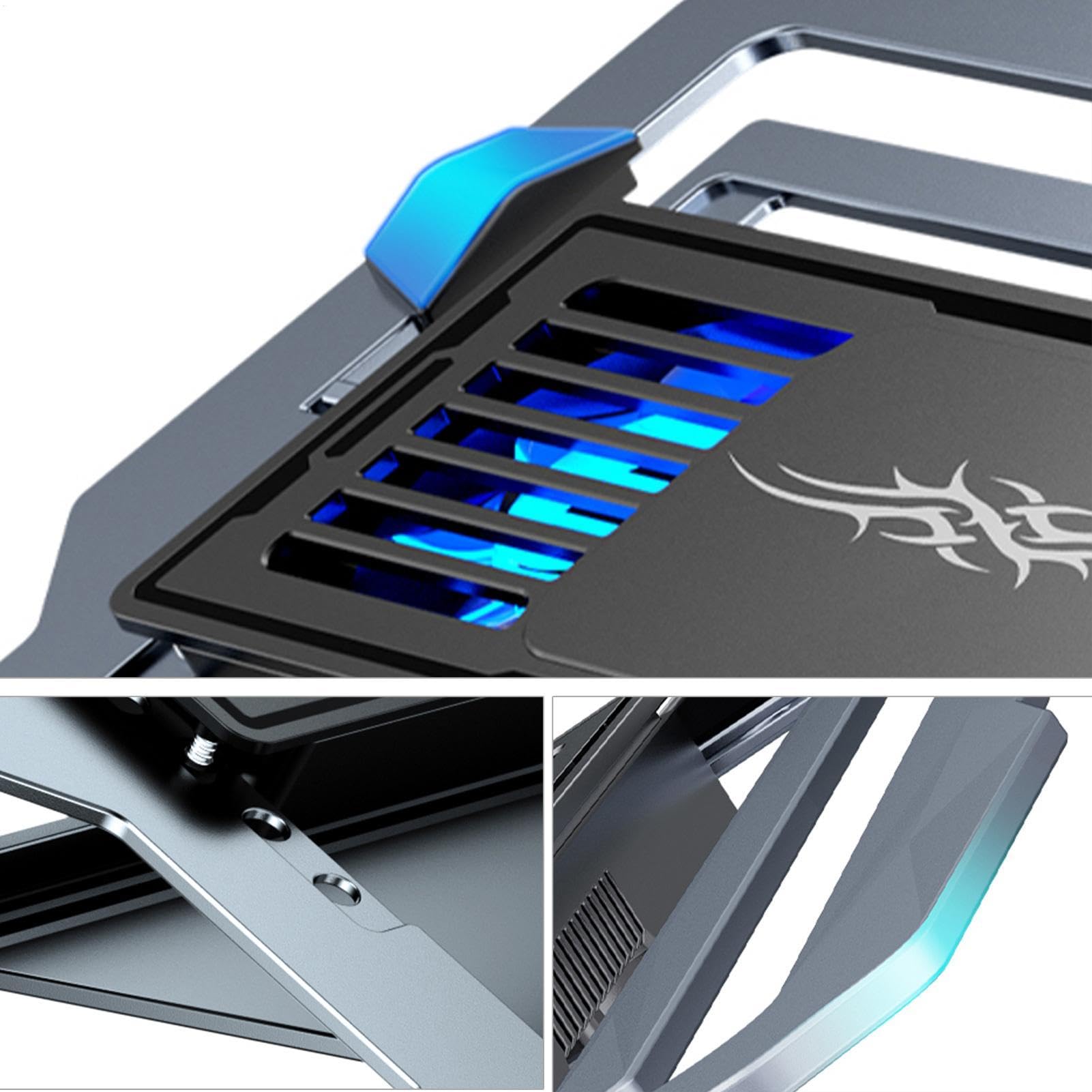 Stand di raffreddamento per laptop, supporto per il raffreddamento | Supporto ergonomico Supporto per la ragazza ricaric