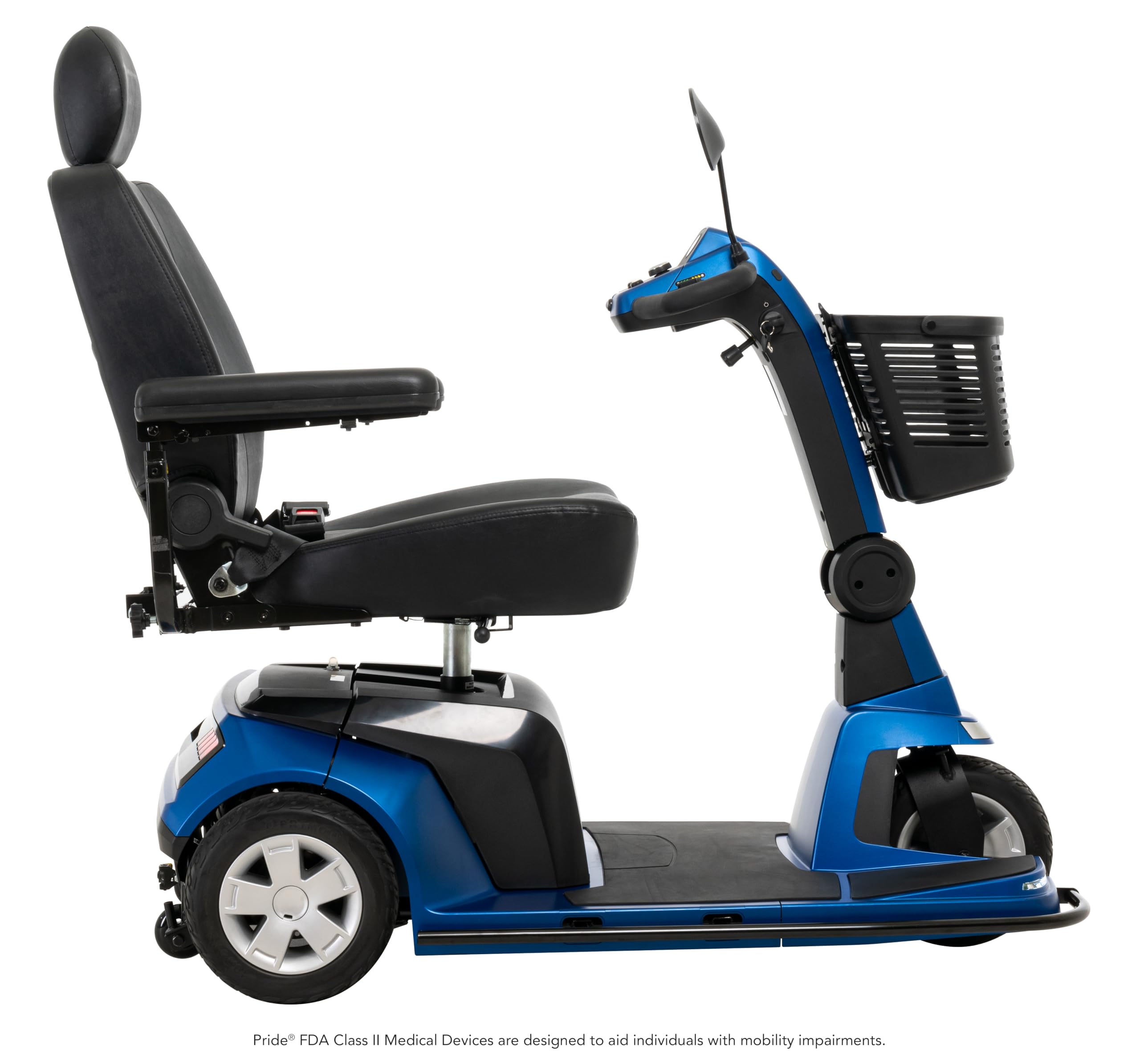 Maxima Heavy Duty 3-Wheel Mobility Scooter l Electric Mobility Chair for Adults l 500 lbs Capacity l 22