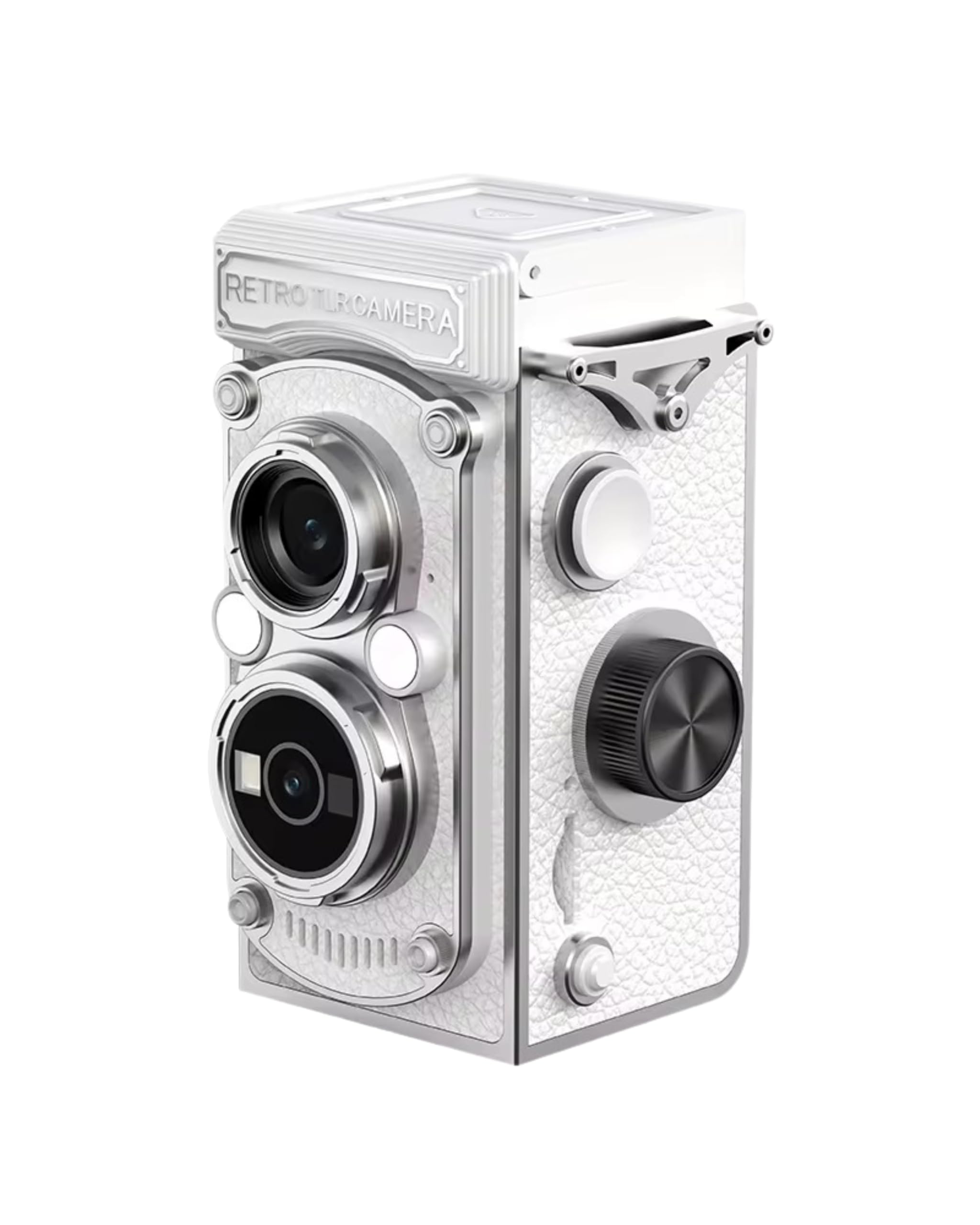 Mavie Vintage Mini Digital Camera | Twin Lens Retro Camera with HD Video Recording & 24MP Photos | Compact Camera for Travel, Photography & Aesthetic Content-image-6