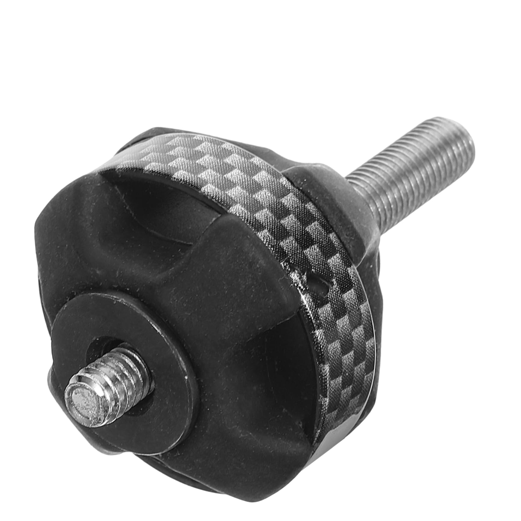KITANDOVEShock Absorbing Ball Compound Bow Screws Bows Compound Stabilizer Weight Archery Equipment Stabilizer Screw Bow Screw Archery Stabilizer Part Rubber Black