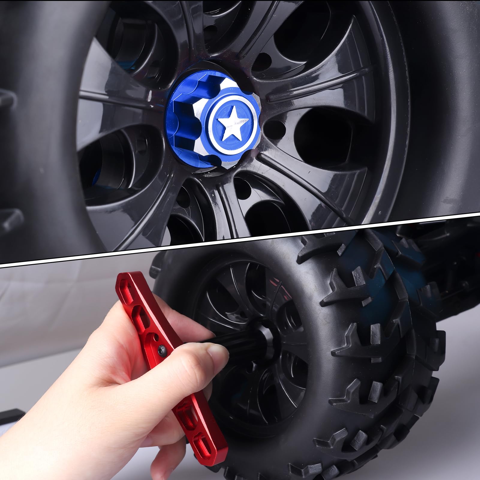 Amazon.com: HobbyPark 17mm Hex Wheel Nuts Adapter with Wheel Hex