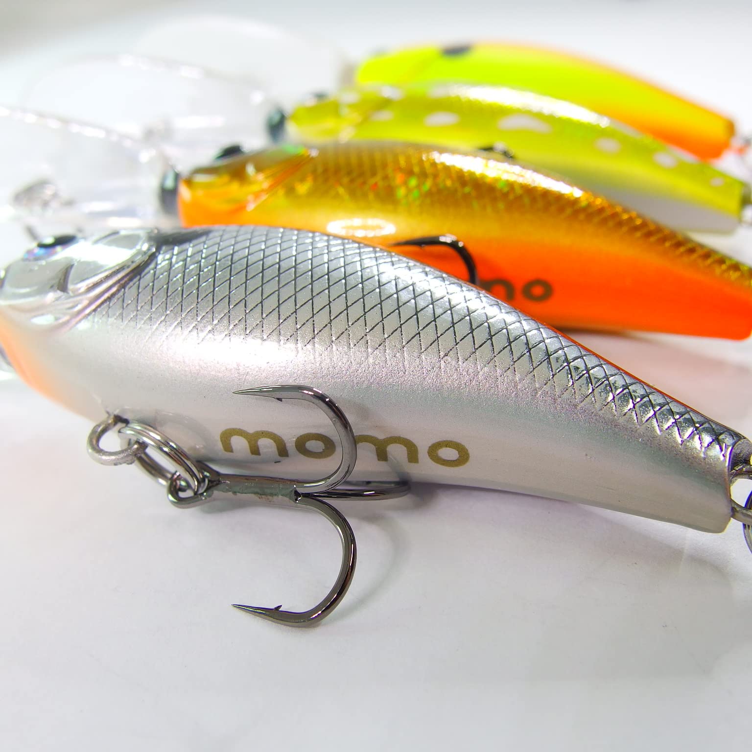 Momolures Crankbait MAG-Lock 65mm 14g - Leurre Poisson Nageur Bar Brochet Sandre - Rattle Ou Silencieux