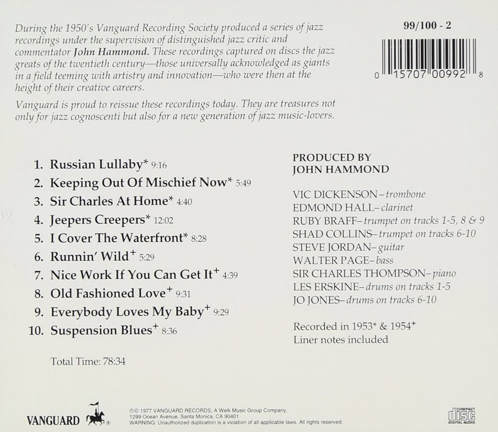 Amazon.co.jp: Essential Vic Dickenson: ミュージック