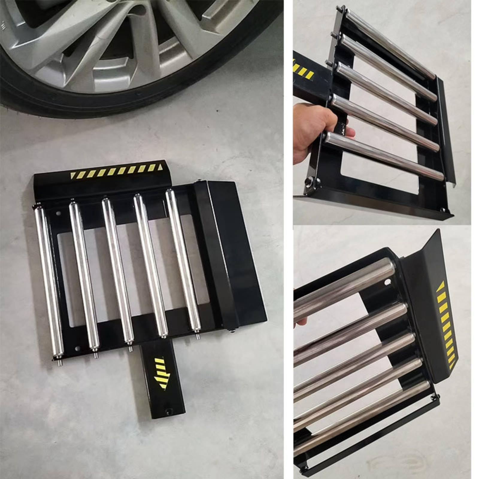 predolo Strumento di Montaggio e Smontaggio Pneumatici in Acciaio Strumento di Sollevamento Pneumatici Professionale Smonta per Gommisti, Garage