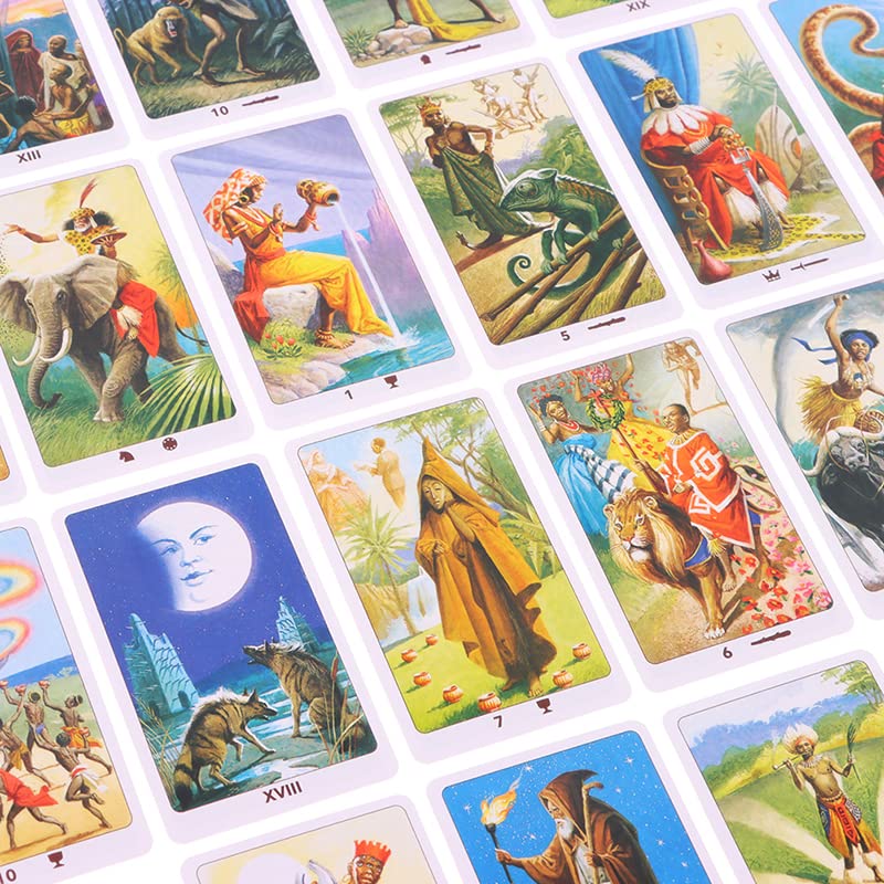 【超希少・正規品】The New American Tarot Deck Amazon.com: mrdiyshisha African American Tarot Deck, 78 Vintage