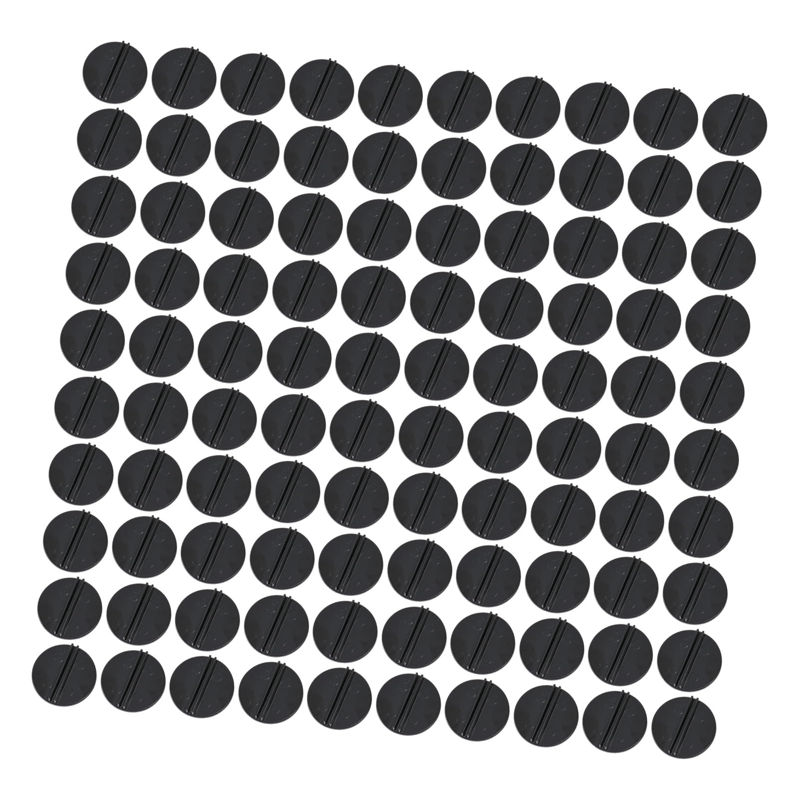 BWANGIAO 100pieces Business Card Holder Stand Round Card Holder Stand For Tabletop Game And Photo Display Enduring