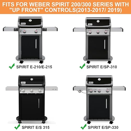 Miniatura 2 de 69827 Rueda fija para Weber Spirit Grill Ruedas de repuesto Weber Spirit E215 E210 S210 E220 S220 Piezas de parrilla Spirit E310 Spirit E320 S310