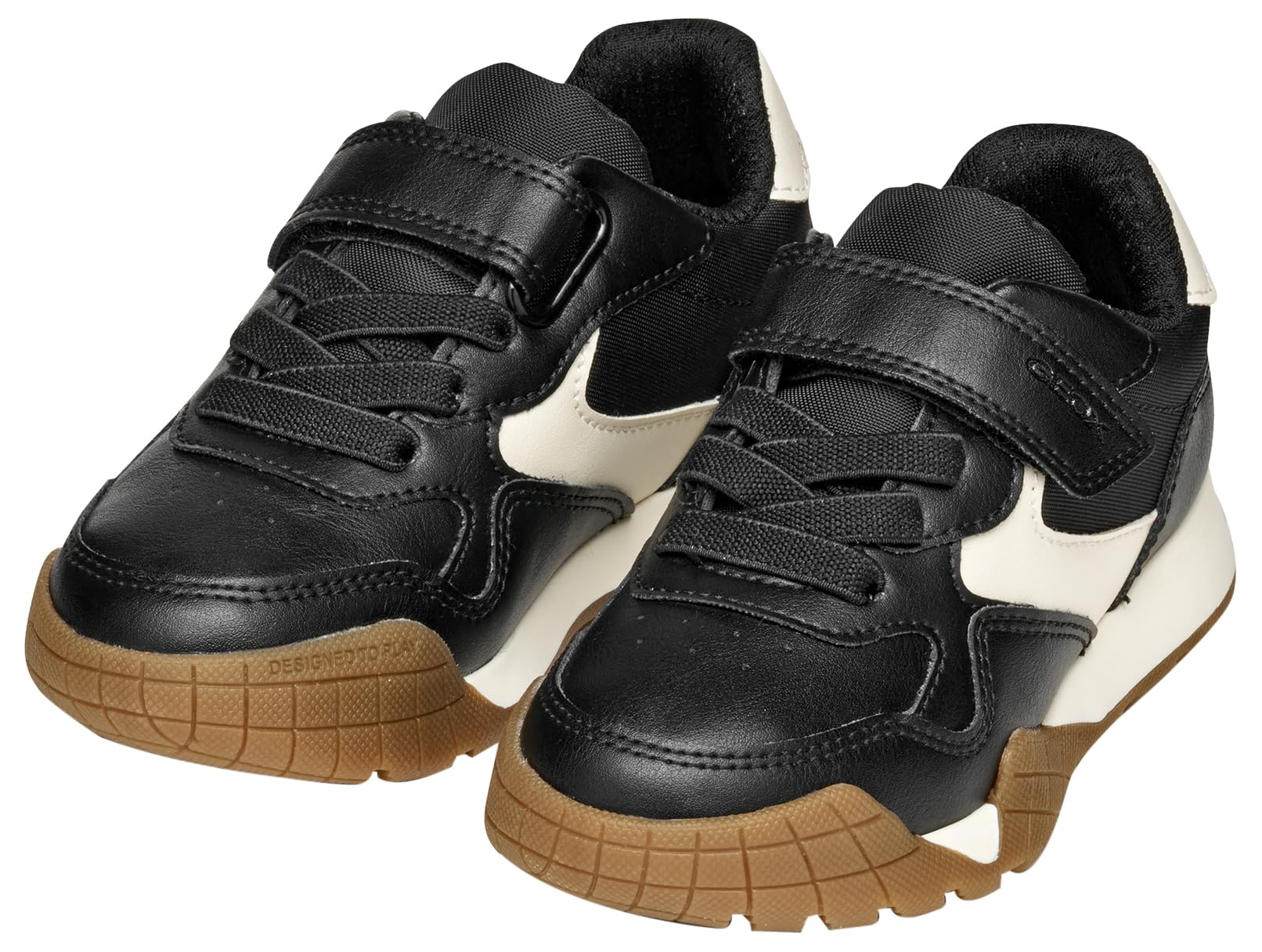 Geox JUNIOR J RANN-E Boy Sneakers Black/LT Ivory 34_EU – Bild 5