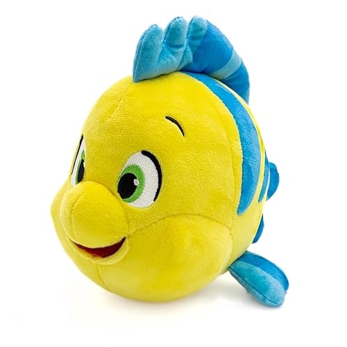 Disney - 9 inch Flounder Plush Toy - The Little Mermaid (1989 Movie)