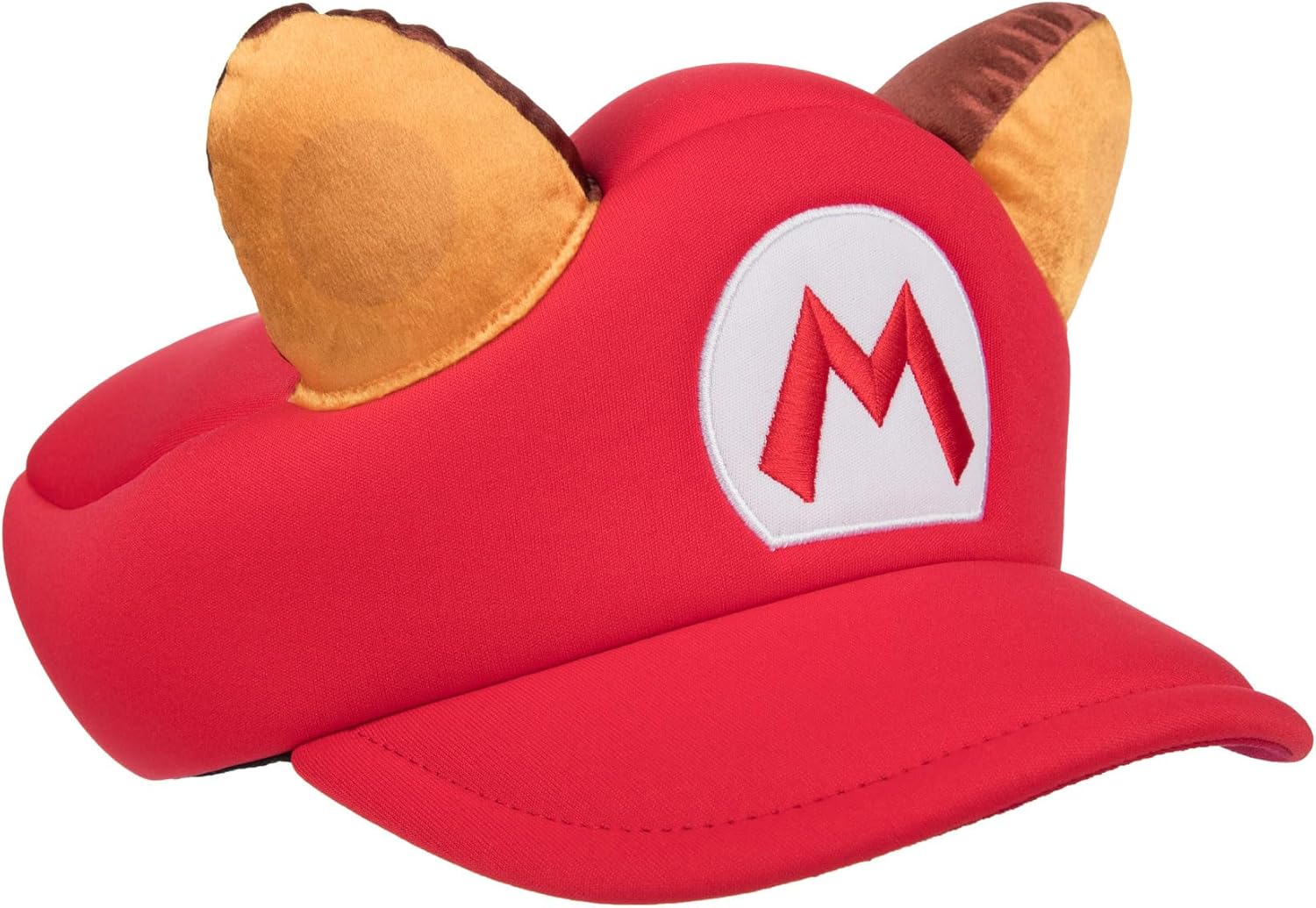 Bioworld The Super Mario Video Game Raccoon Red Cosplay hat with ears