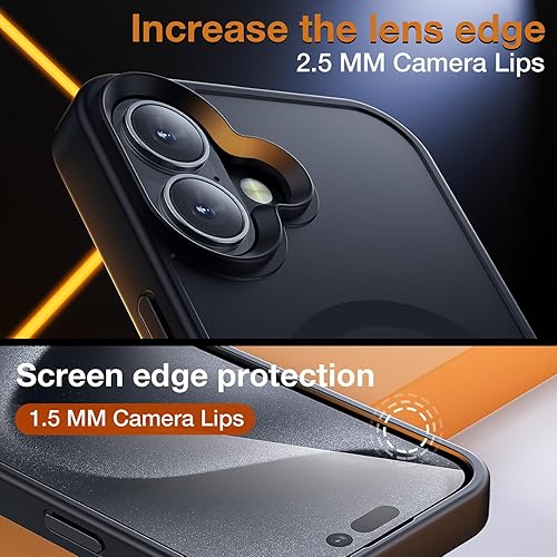 Miniatura 548 de Funda para iPhone 12, a prueba de golpes, para iPhone 12 Pro, protección contra caídas de grado militar, parte trasera dura, delgada, translúcida