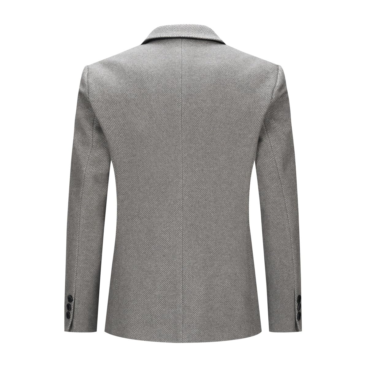 YOUTHUP Sakko Herren Wolle Jacke 2 Knöpfe Slim Fit Sportlich Anzugjacke Winter Tweed Blazer