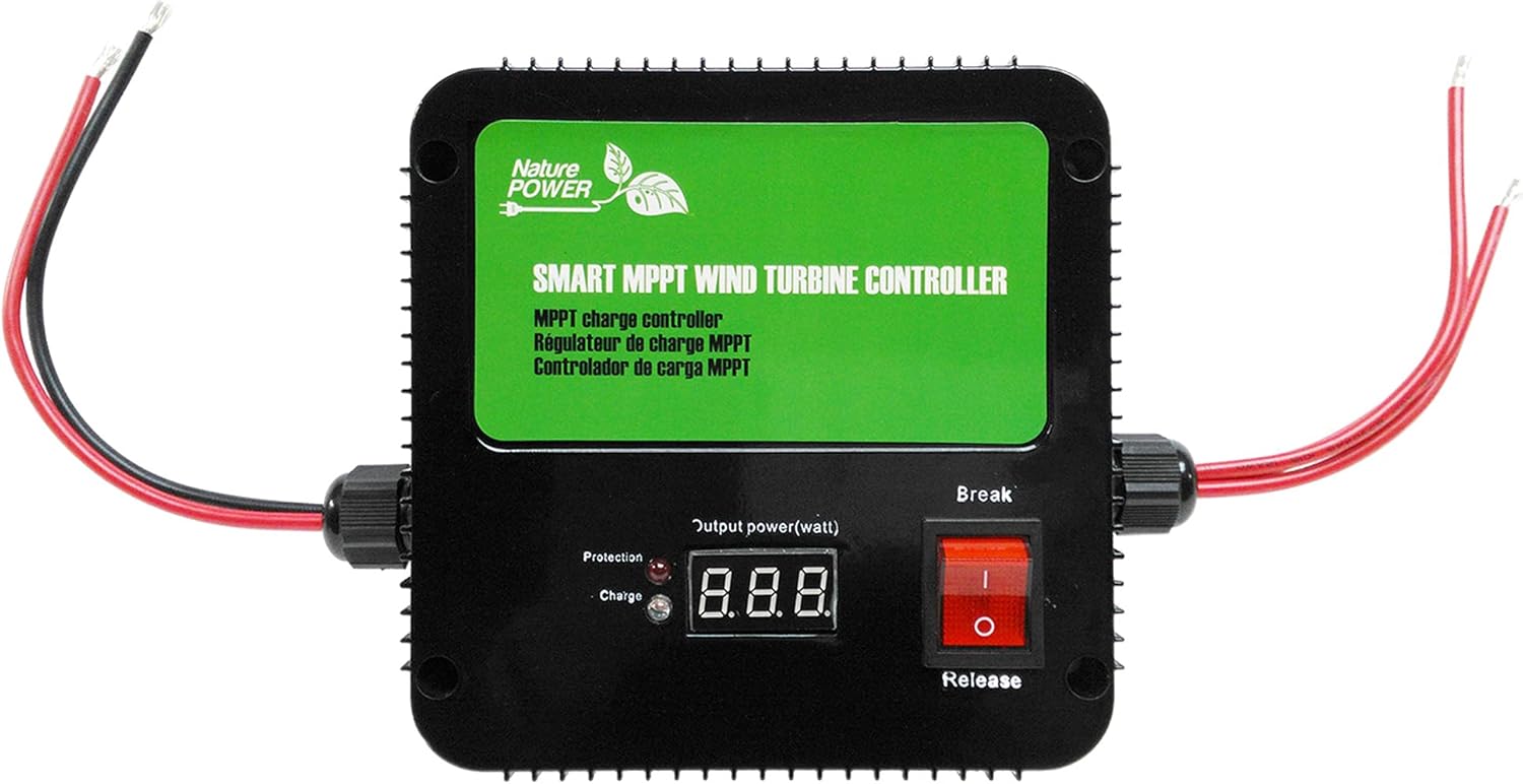 Nature Power 70501 500W Wind Turbine Power Generator, Black : Patio, Lawn & Garden