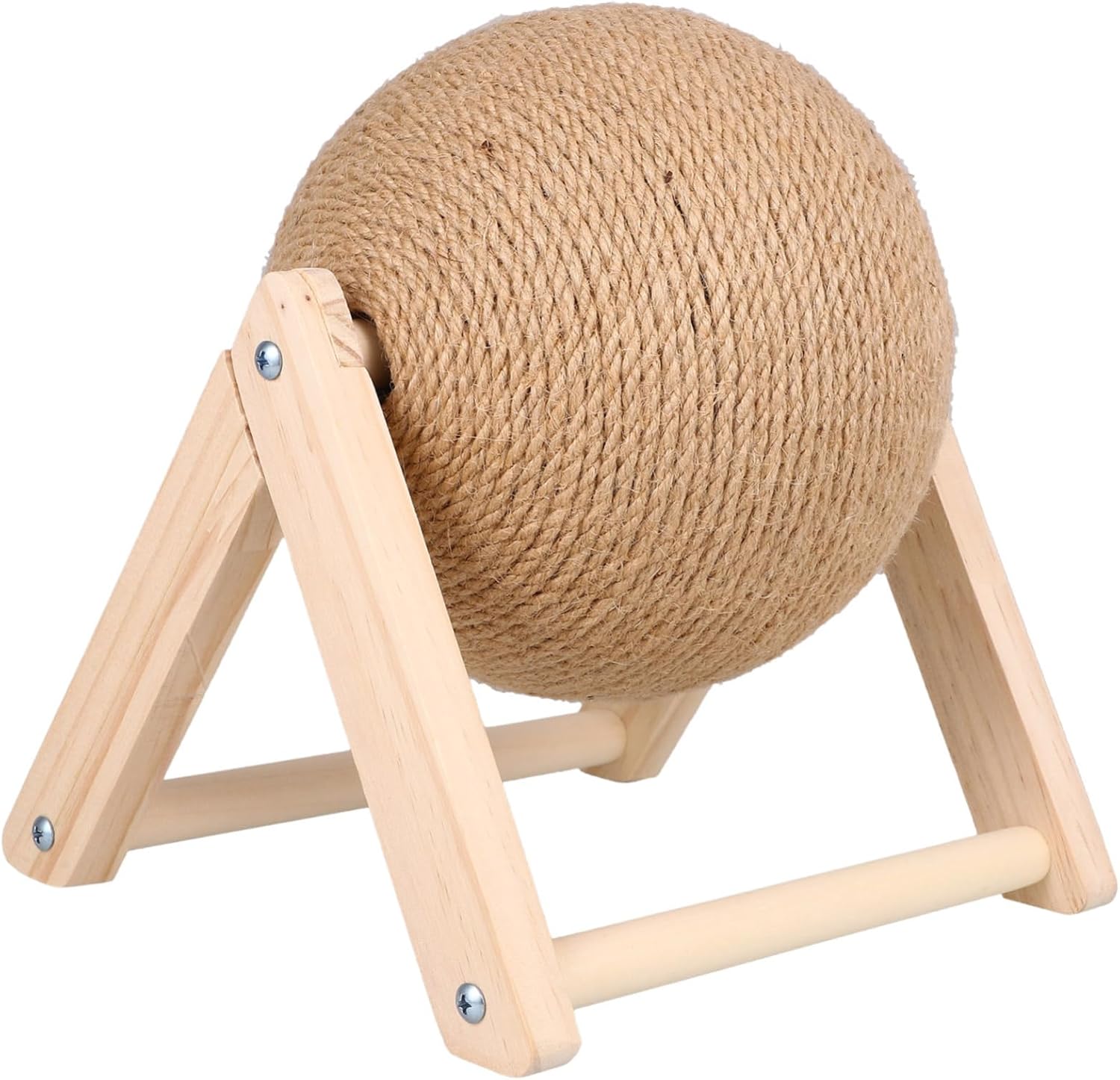 BESPORTBLE Hand-Made Cat Toy Cat Scratching and Plaything for Kittens Lightweight Amusement Toy to Reduce Loneliness for Indoor Use Brown Color