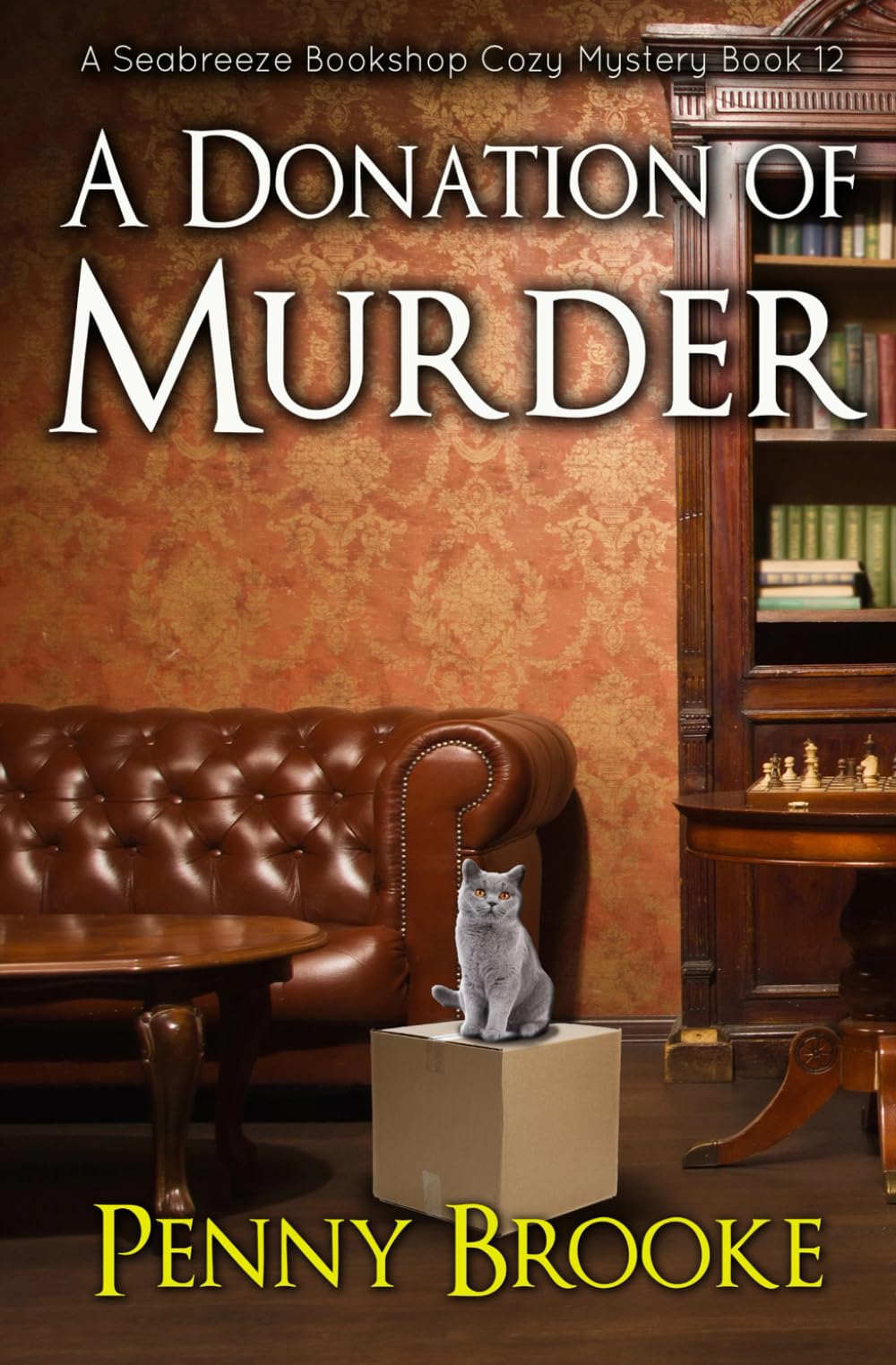 A Donation of Murder (A Seabreeze Bookshop Cozy Mystery Book 12)