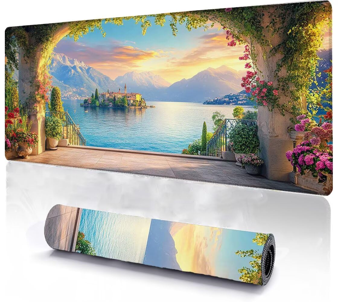 Podkładka pod laptop, Podkładka pod mysz do gier na biurko, duża, rozmiar 800x400, XXL(900x400x3 mm)