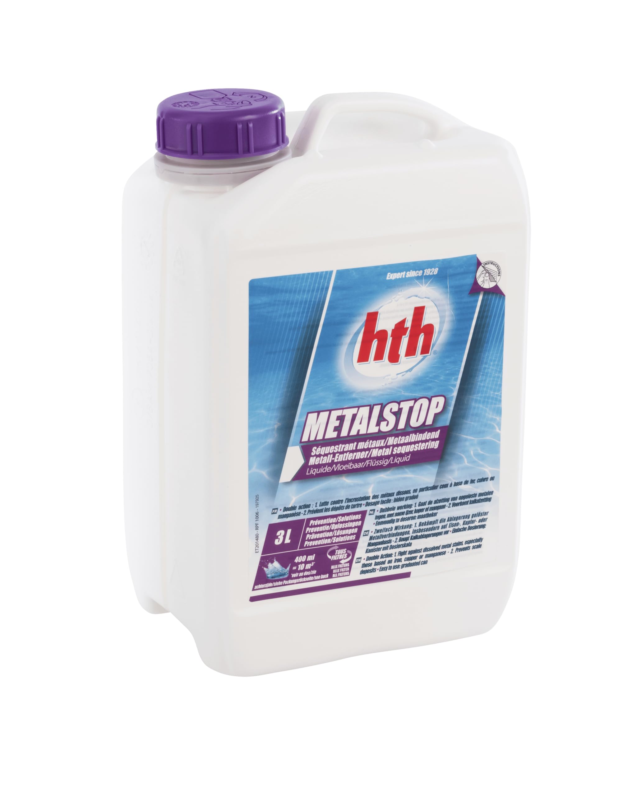 Hth -Metalstop Liquide 3 litres -HTH-SC-AWC-500-8171