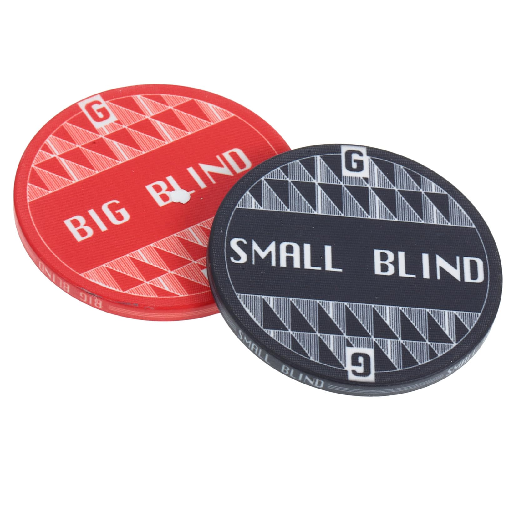 BESPORTBLE Blind Supply Set Poker Chips Big Blind Little Chips Dealer Button Game Supplies