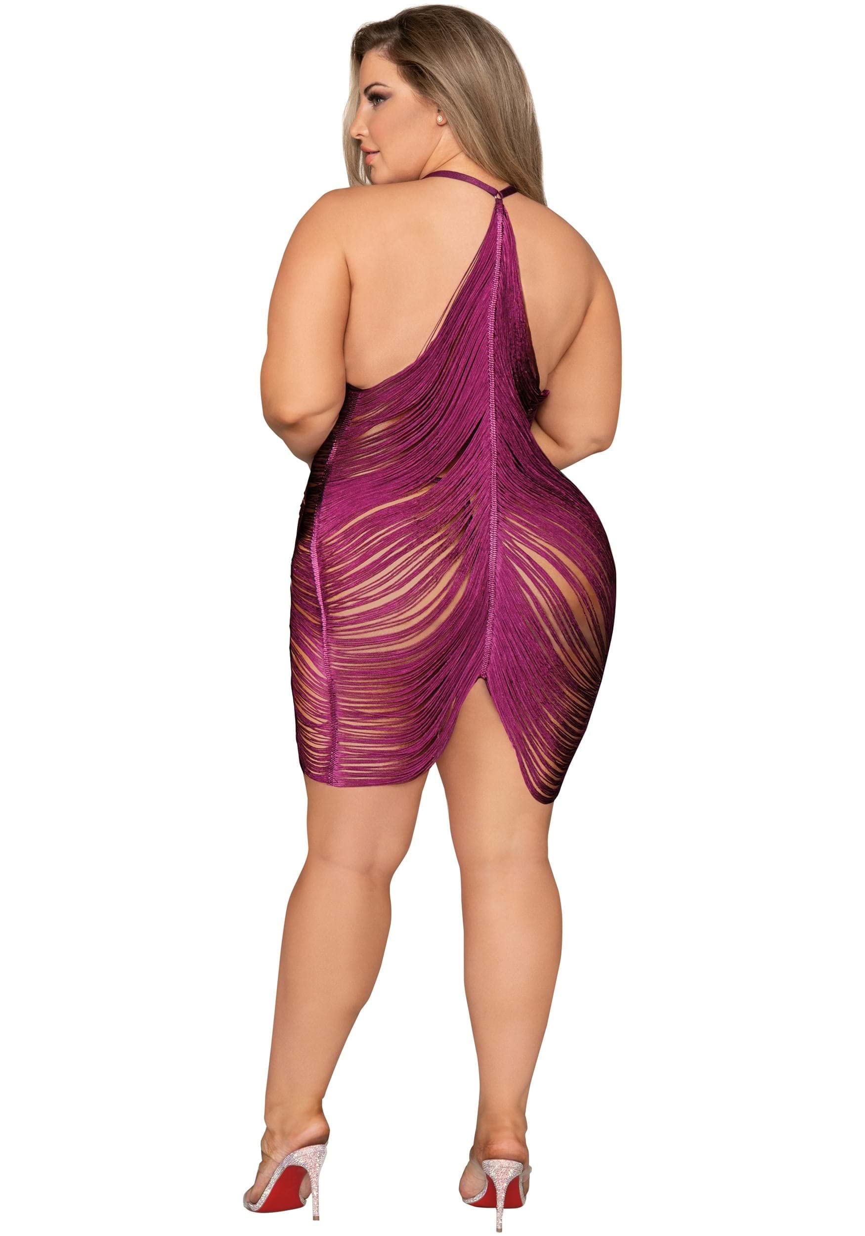 Dreamgirl Nuisette Ouverte dans Le Dos Chemise Femme (Lot de 2)