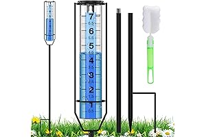 BoArt Rain Gauge: Precise Outdoor Rain Measurement