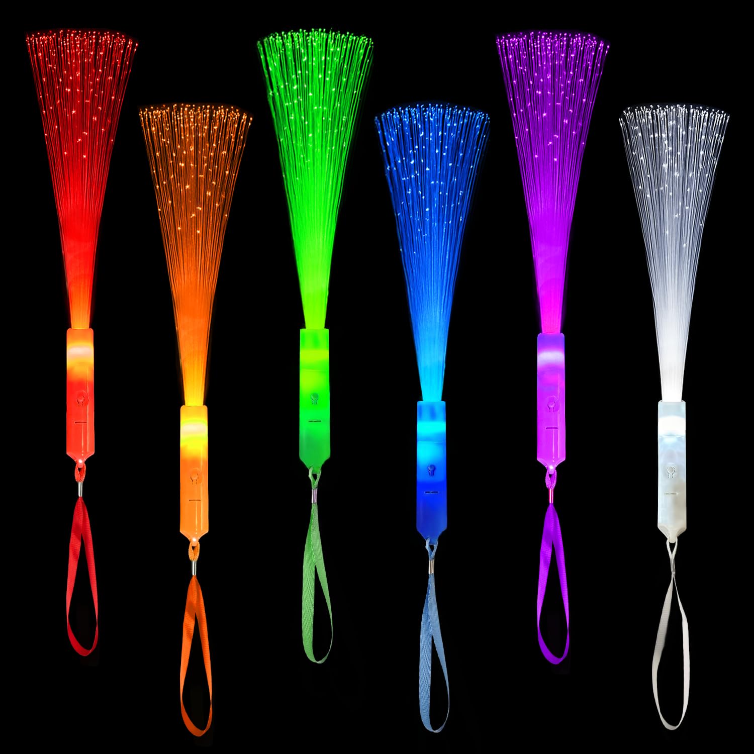 Wondrus 6 Pack Glow Sticks Toys Party Favors Supplies - novelty lighting | Mubboo