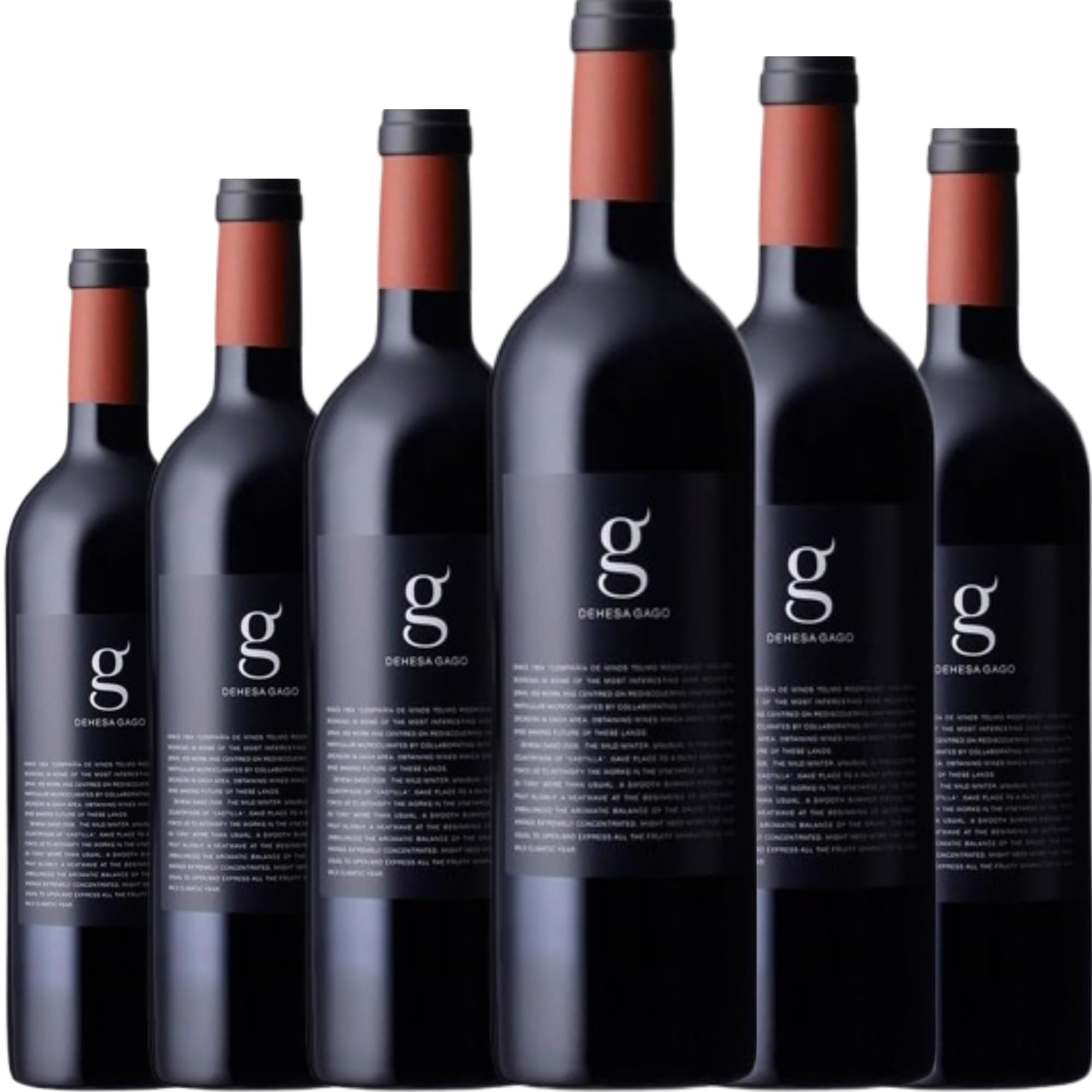 Dehesa Gago Vino Tinto Joven con Roble, expresión intensa de Tinta de Toro, ideal para maridar con carnes, tapas, embutidos y platos tradicionales| 6 botellas