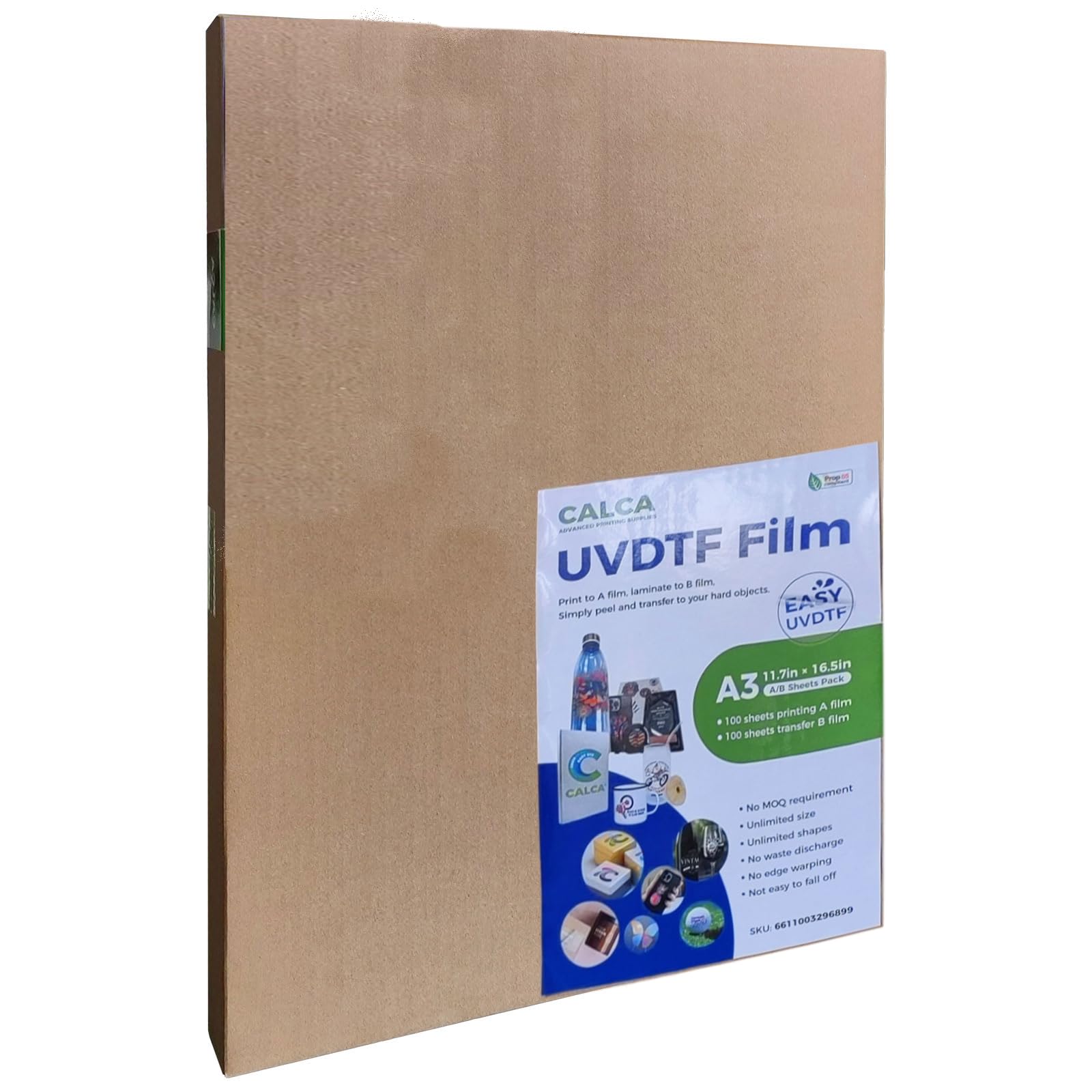 A3 DTF Film 197枚入り A3 UV DTF A film transfer sticker UV DTF Printer direct