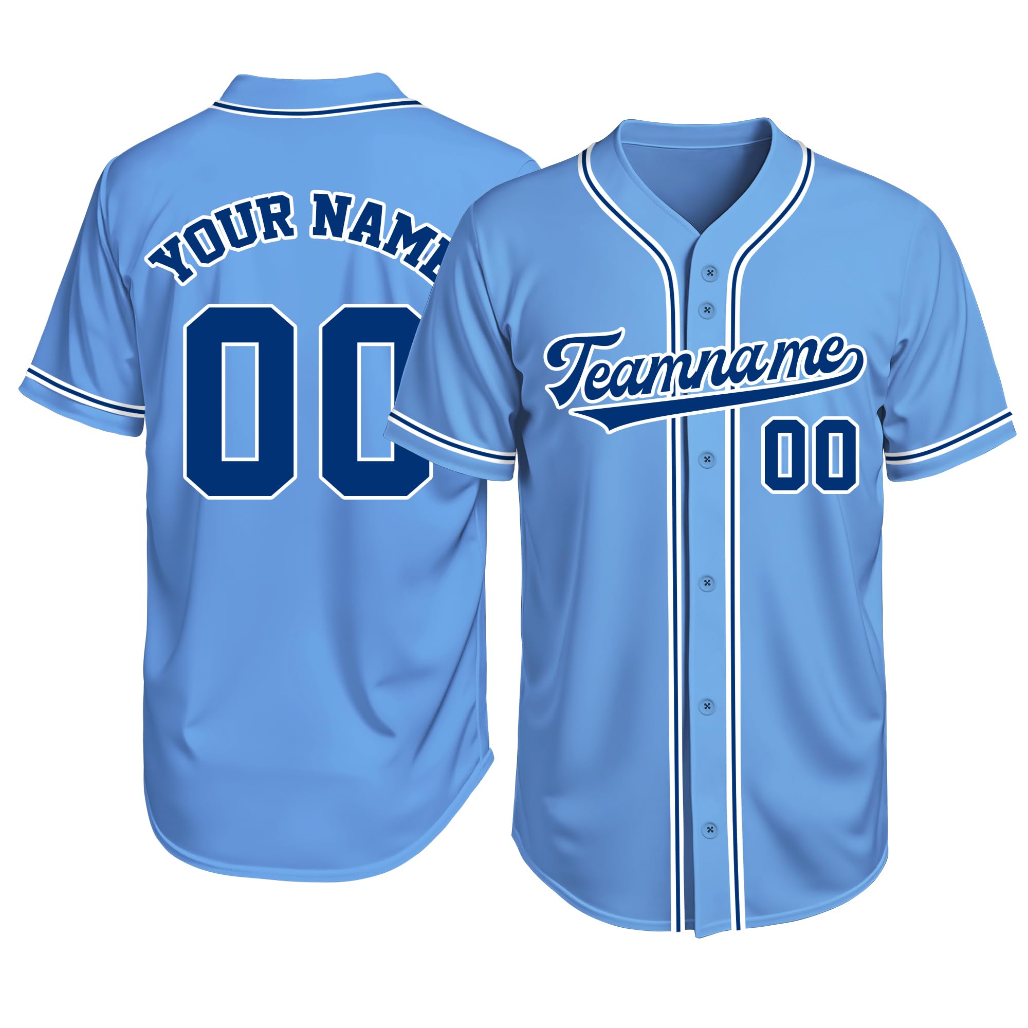 Custom Baseball Jersey Personalized Stitched or Printed Name Number Baseball Shirt Sports Uniform Gifts for Men Women Youth