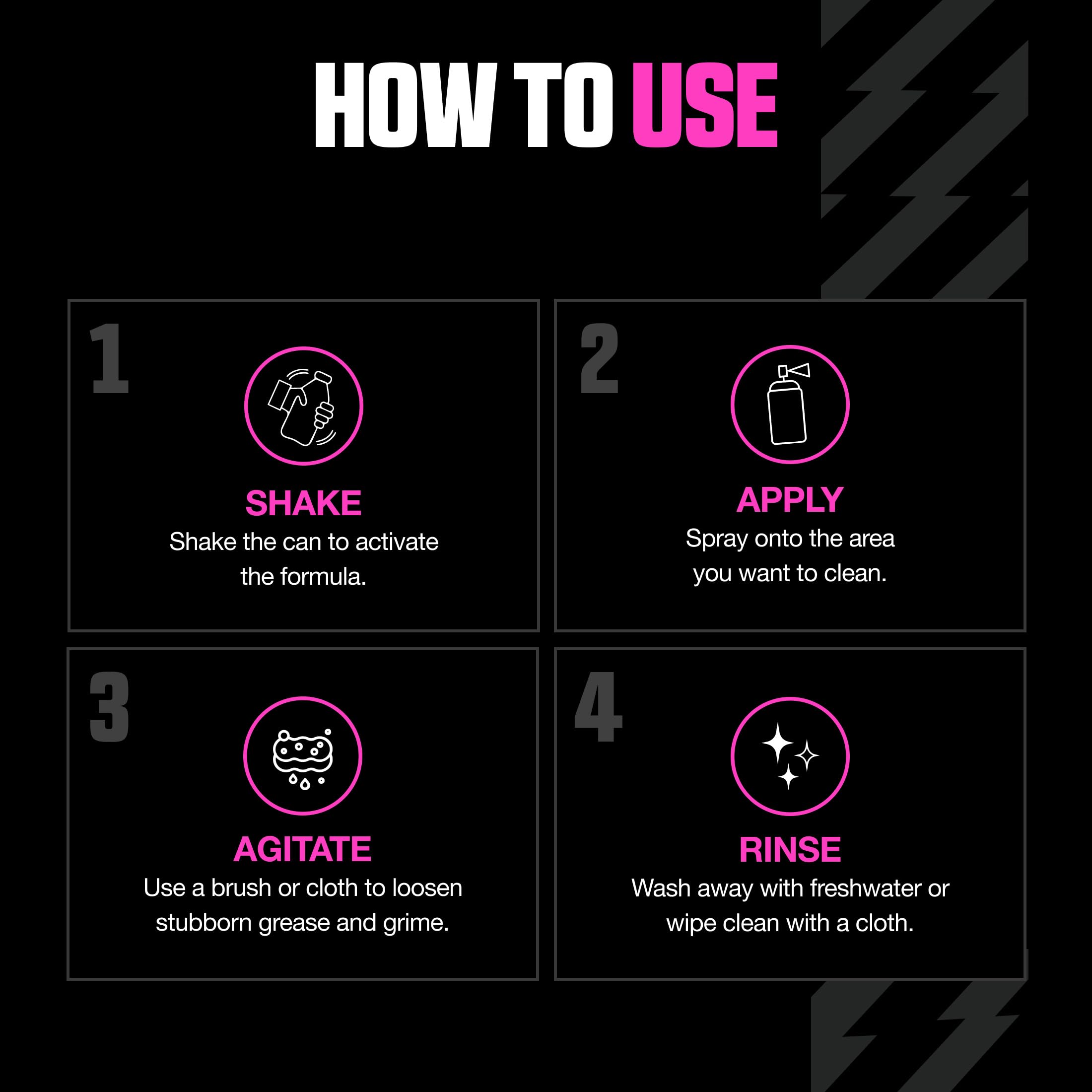Muc-Off Bio Degreaser, 400 ml - Sgrassatore Moto Idrosolubile e Biodegradabile - Lo Spray Sgrassante per Moto Rimuove Efficacemente il Grasso e lo Sporco Accumulati
